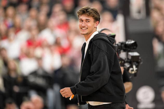 Basketball, Euroleague, 20260107, FC Bayern München - Kosner Baskonia Vitoria-Gasteiz. Im Bild Tom BISCHOF (Bayern, 20). München SAP Garden Bayern Deutschland Copyright: Passion2Press.dex xMarkusxFischex