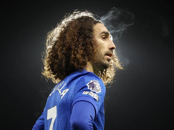 Fulham v Chelsea, English Premier League, Craven Cottage, London, UK - 07 01 2026 Marc Cucurella of Chelsea in action during the Premier League away game against Fulham at Craven cottage London Craven Cottage London GBR, UK NEWSPAPERS OUT Copyright: xMarkxGreenwoodx