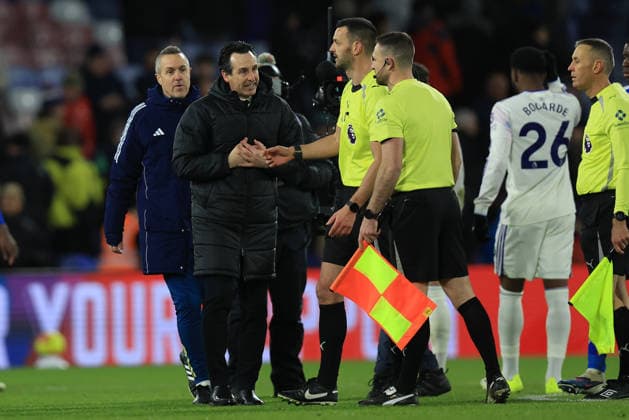 Crystal Palace v Aston Villa, Premier League Aston Villa manager Unai Emery after the game during the Premier League match between Crystal Palace and Aston Villa at Selhurst Park, London, UK on 7 January 2026. London Selhurst Park Greater London UK Editorial use only DataCo restrictions apply See www.football-dataco.com , Copyright: xSimonxRoex PSI-23539-0052