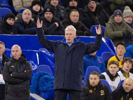 Football - FA Premier League - Everton FC v Wolverhampton Wanderers FC LIVERPOOL, ENGLAND - Wednesday, January 7, 2026: Everton s manager David Moyes during the FA Premier League match between Everton FC and Wolverhampton Wanderers FC at Bramley-Moore Dock. (Photo by David Rawcliffe Propaganda) LIVERPOOL Bramley-Moore Dock MERSEYSIDE ENGLAND  Copyright: xDavidxRawcliffex P2026-01-07-Everton_Wolves-59
