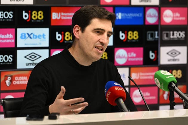 Bournemouth v Tottenham Hotspur, Premier League AFC Bournemouth manager Andoni Iraola speaking in the post match press conference, PK, Pressekonferenz after the Premier League match between Bournemouth and Tottenham Hotspur at the Vitality Stadium, Bournemouth, UK on 7 January 2026. Bournemouth Vitality Stadium Dorset UK Editorial use only DataCo restrictions apply See www.football-dataco.com , Copyright: xGrahamxHuntx PSI-23541-0180