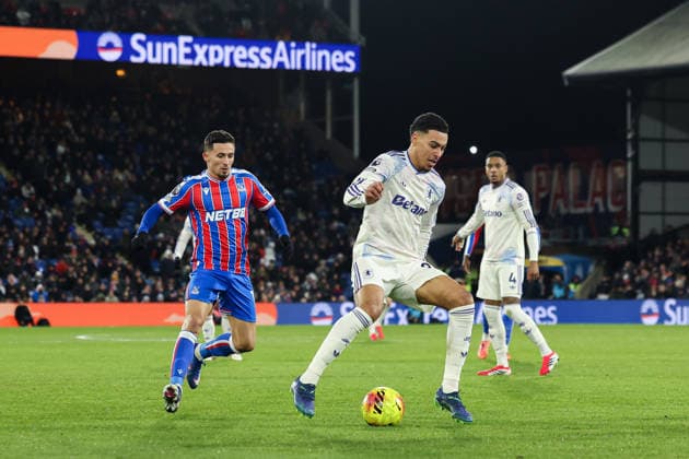 7th January 2026; Selhurst Park, Selhurst, London, England; Premier League Football, Crystal Palace versus Aston Villa; Morgan Rogers of Aston Villa on the ball  HenningxvonxJagow