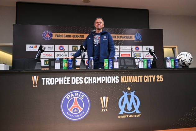 Trophee des Champions - Training session 07 01 2026 Luis ENRIQUE (Entraineur PSG) during the training session at Jaber Al-Ahmad International Stadium on January 7, 2026 in Kuwait City, Kuwait. Kuwait City KoweÃ¯t  Copyright: xFEPx 776439919