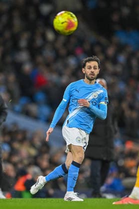 Manchester City v Brighton and Hove Albion Premier League Bernardo Silva of Manchester City during the Premier League match at the Etihad Stadium, Manchester 07 01 2026 UK Newspapers OUT Copyright: xKarlxVallantinex FIL-22758-0123