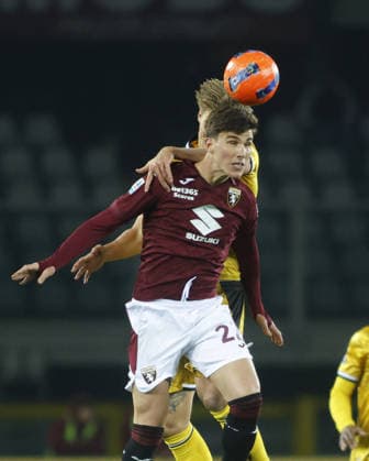 CALCIO - Serie A - Torino FC vs Udinese Calcio Cesare Casadei of Torino FC during the Italian Serie A, 2025 26 season, football match between Torino FC and Udinese Calcio, on 07 January 2026 at Stadio Olimpico â?? Grande Torino , Turin Italy. Photo Nderim KACELI Turin Italy  Copyright: xIPAxSport ABACAx