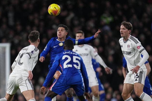 Premier League Fulham v Chelsea during the Premier League match Fulham vs Chelsea at Craven Cottage, London, United Kingdom, 7th January 2026 (Photo by Harvey Murphy News Images) Copyright: xHarveyxMurphy NewsxImagesx