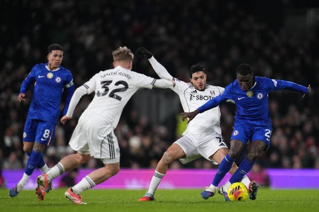 Premier League Fulham v Chelsea during the Premier League match Fulham vs Chelsea at Craven Cottage, London, United Kingdom, 7th January 2026 (Photo by Harvey Murphy News Images) Copyright: xHarveyxMurphy NewsxImagesx
