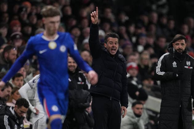 Premier League Fulham v Chelsea Marco Silva manager of Fulham during the Premier League match Fulham vs Chelsea at Craven Cottage, London, United Kingdom, 7th January 2026 (Photo by Harvey Murphy News Images) Copyright: xHarveyxMurphy NewsxImagesx