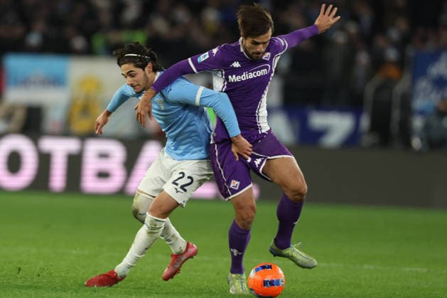 Rome, Italy - January 7, 2026: seen in action during the Serie A Enilive 2025-2026 football match between SS Lazio vs ACF Fiorentina at Olympic Stadium.  Copyright: xmarcoxiacobuccix xipa-agency.netx xmarcoxiacobuccix IPA_Agency_IPA69798343  Copyright: xIMAGO marcoxiacobuccix xipa-agency.netx xIMAGO IndependentxPhotoxAgencyxInt.x IPA_Agency_IPA69798343