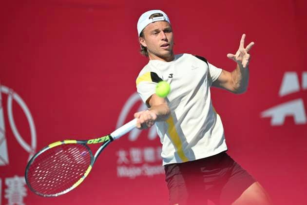 Hong Kong Tennis Open(ATP250) - Day 5 Alexandre Muller, a French tennis player, during a match at the Hong Kong Tennis Open(ATP250) on January 8, 2026 in Hong Kong. (Photo by Kobe Li Nexpher Images) Hong Kong