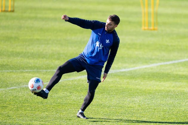 Serhat‘Semih Güler (SV Darmstadt 1898, 22) am Ball, ESP, SV Darmstadt 98, Fussball, 2. Bundesliga, Trainingslager in El Saler, 5. Tag, 08.01.2026. ESP, SV Darmstadt 98, Fussball, 2. Bundesliga, Trainingslager in El Saler, 5. Tag El Saler