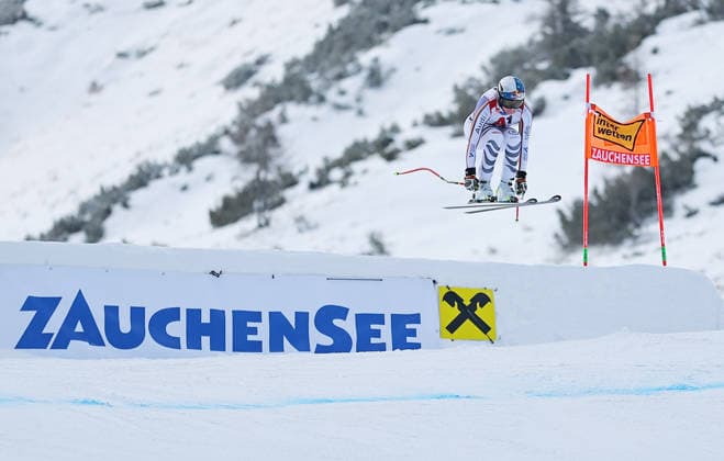 Sport Bilder des Tages ALPINE SKIING - FIS WC Altenmarkt Zauchensee ALTENMARKT ZAUCHENSEE,AUSTRIA,08.JAN.26 - ALPINE SKIING - FIS World Cup, downhill, training, ladies. Image shows Emma Aicher (GER).  GEPAxpictures xThomasxBachun
