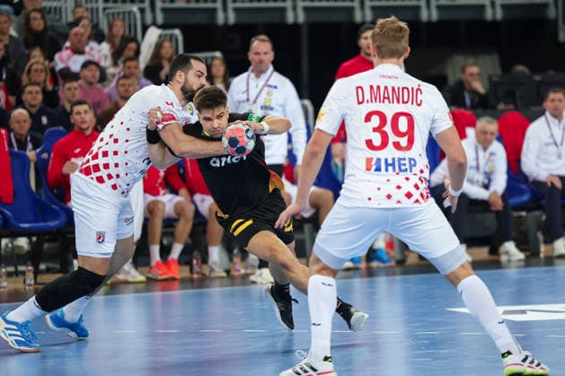 ZAGREB, CROATIA - JANUARY 8, 2026: Friendly match between Croatia and Germany, preparation for EURO 2026. 