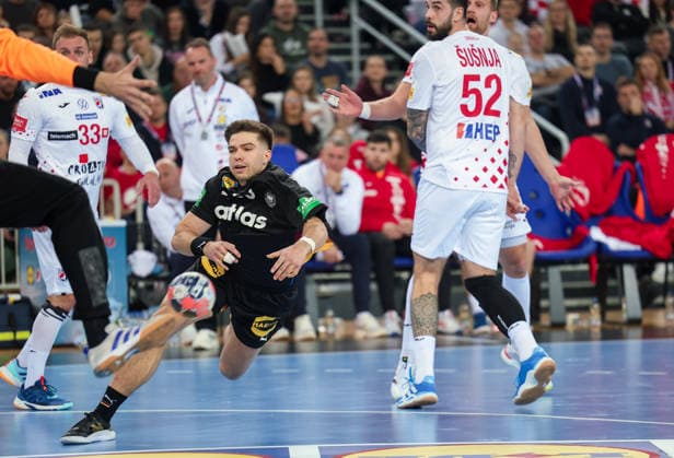 ZAGREB, CROATIA - JANUARY 8, 2026: Friendly match between Croatia and Germany, preparation for EURO 2026. 