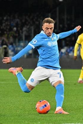 Noa Lang the Italian championship Serie A 2025-2026 football match between Napoli - Verona at Diego Armando Maradona stadium, Italy (Felice De Martino SPP) Copyright: xFelicexDexMartino SPPx spp-en-FeDeMa-DMF_6210