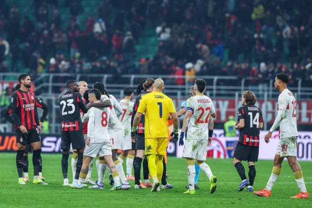 CALCIO - Serie A - AC Milan vs Genoa CFC Nicolae Claudiu Stanciu of Genoa CFC seen at the end of the match during Serie A 2025 26 football match between AC Milan and Genoa CFC at San Siro Stadium in Milan Milan Italy  Copyright: xIPAxSport ABACAx
