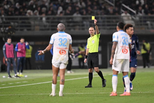 Paris Saint-Germain v Olympique de Marseille - Trophee des Champions 2026 Thomas LEONARD (ARBITRE) during the Trophee des Champions 2026 match between Paris and Marseille on January 8, 2026 at Jaber Al-Ahmad International Stadium in Kuwait City, Kuwait. Kuwait City KoweÃ¯t  Copyright: xFEPx 776439955