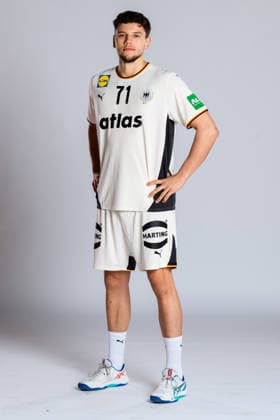 Muenchen: Handball DHB - Deutschland - Fotoshooting Marko Grgic (Deutschland) Deutschland