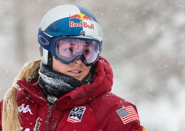 ALPINE SKIING - FIS WC Altenmarkt Zauchensee ALTENMARKT ZAUCHENSEE,AUSTRIA,09.JAN.26 - ALPINE SKIING - FIS World Cup, downhill, inspection, ladies. Image shows Lindsey Vonn (USA).  GEPAxpictures xWolfgangxGrebien