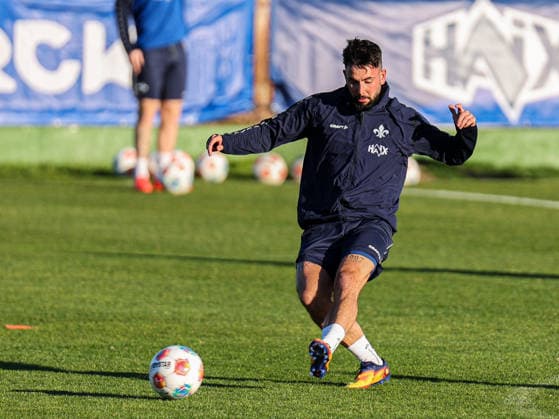 Marco Richter im Trainingslager Spanien, SV Darmstadt 98 am 09.01.26 in Olivanova, Spanien Spanien Olivanova Spanien Deutschland