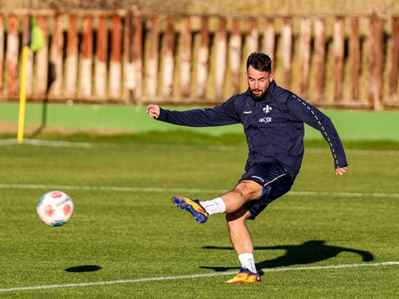 Marco Richter im Trainingslager Spanien, SV Darmstadt 98 am 09.01.26 in Olivanova, Spanien Spanien Olivanova Spanien Deutschland