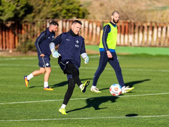 Marcel Schuhen im Trainingslager Spanien, SV Darmstadt 98 am 09.01.26 in Olivanova, Spanien Spanien Olivanova Spanien Deutschland