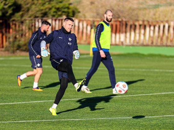 Marcel Schuhen im Trainingslager Spanien, SV Darmstadt 98 am 09.01.26 in Olivanova, Spanien Spanien Olivanova Spanien Deutschland
