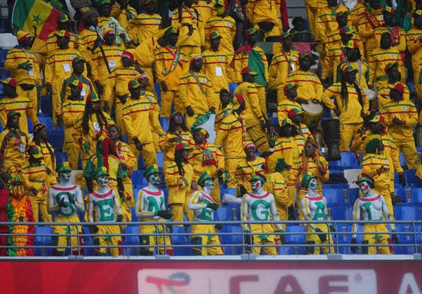 Senegal fans looks on during the Africa Cup Of Nations match between Senegal and Mali at Tangier Stadium on January 9, 2026 in Tangier, Morocco. (Photo by Thor Wegner DeFodi Images) - *** Senegal fans looks on during the Africa Cup Of Nations match between Senegal and Mali at Tangier Stadium on January 9, 2026 in Tangier, Morocco Photo by Thor Wegner DeFodi Images