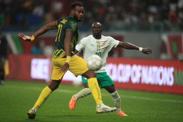 Mali v Senegal - Africa Cup of Nations 2025 TANGIER, MOROCCO - JANUARY 9: Senegal forward Sadio Mane (R) competes for the ball during the Africa Cup of Nations 2025 quarter-final match between Mali and Senegal at the Tangier Grand Stadium in Tangier, Morocco, on January 9, 2026. Stringer Anadolu Tangier Morocco. Editorial use only. Please get in touch for any other usage.  Copyright: x2026xAnadoluxStringerx