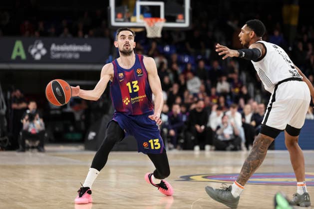 January 9, 2026, Barcelona, Barcelona, Spain: Tomas Satoransky of FC Barcelona, Barca in action during the EuroLeague Regular Season Round 21 match played between FC Barcelona and Partizan Mozzart Bet Belgrade at Palau Blaugrana on January 09, 2026 in Barcelona, Spain. Barcelona Spain - ZUMAa181 20260109_zaa_a181_034 Copyright: xJavierxBorregox