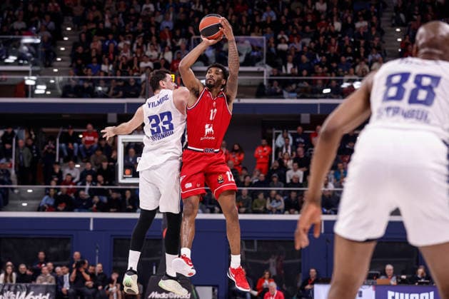 Armoni Brooks EA7 Emporio Armani Olimpia Milano - Anadolu Efes Istanbul EuroLeague 2025 2026 Milano, 09 01 2026 Foto AlessiaDoniselli Ciamillo-Castoria  Copyright: xAlessiaxDonisellix