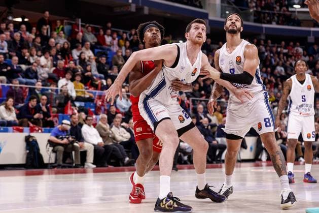 Zach LeDay EA7 Emporio Armani Olimpia Milano - Anadolu Efes Istanbul EuroLeague 2025 2026 Milano, 09 01 2026 Foto AlessiaDoniselli Ciamillo-Castoria  Copyright: xAlessiaxDonisellix