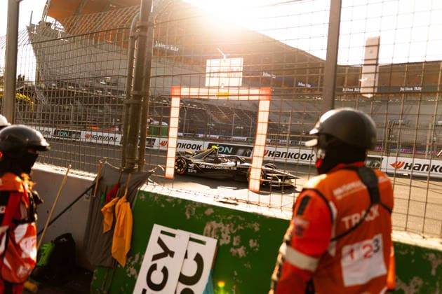 2025 FORMULA E MEXICO CITY ePRIX 07 GUNTHER Maximilian (ger), DS Penske, DS E-Tense FE25, action during the the Mexico City Paulo ePrix, 2nd round of the 2025-26 ABB FIA Formula E World Championship, WM, Weltmeisterschaft on the Autodromo Hermanos Rodriguez from January 8 to 10, 2025 in Mexico City, Mexico -  Copyright: xJoaoxFilipex