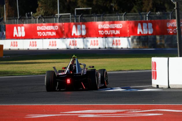 2025 FORMULA E MEXICO CITY ePRIX 21 DE VRIES Nyck (nld), Mahindra Racing, Mahindra M12Electro, action during the the Mexico City Paulo ePrix, 2nd round of the 2025-26 ABB FIA Formula E World Championship, WM, Weltmeisterschaft on the Autodromo Hermanos Rodriguez from January 8 to 10, 2025 in Mexico City, Mexico -  Copyright: xGREGORYxLENORMANDx