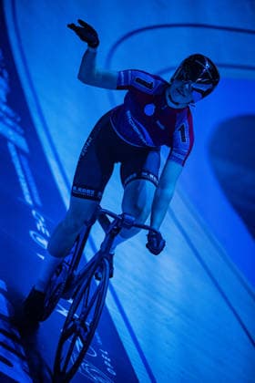 PRÖPSTER Alessa Catriona: Sixdays Bremen 2026 Team 1 - BOBRINK - PRÖPSTER Alessa Catriona ( GER ) - Hochformat - Hoch - Vertikal - Portrait - Event Veranstaltung: Sixdays Bremen 2026 - Category Kategorie: Cycling - Track cycling, Rad, Radsport, Bahnrad, Bahn Sixdays - Elite Women - Location Ort: Europe Germany - Bremen - ÖVB Arena - Discipline: Sprint - Distance: 166 m - Date Datum: 09.01.2026 Friday Day 1 -