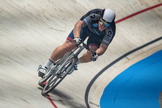 ROTHERHAM Matthew: Sixdays Bremen 2026 Team 2 - VELO TRACK - ROTHERHAM Matthew ( GBR ) Querformat - quer - horizontal - Landscape - Event Veranstaltung: Sixdays Bremen 2026 - Category Kategorie: Cycling - Track cycling, Rad, Radsport, Bahnrad, Bahn Sixdays - Elite Men - Location Ort: Europe Germany - Bremen - ÖVB Arena - Discipline: Sprint - Distance: 166 m - Date Datum: 09.01.2026 Friday Day 1 -