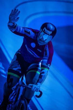 FÖRSTEMANN Robert: Sixdays Bremen 2026 Team 1 - BOBRINK - FÖRSTEMANN Robert ( GER ) Hochformat - Hoch - Vertikal - Portrait - Event Veranstaltung: Sixdays Bremen 2026 - Category Kategorie: Cycling - Track cycling, Rad, Radsport, Bahnrad, Bahn Sixdays - Elite Men - Location Ort: Europe Germany - Bremen - ÖVB Arena - Discipline: Sprint - Distance: 166 m - Date Datum: 09.01.2026 Friday Day 1 -