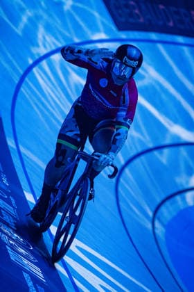 FÖRSTEMANN Robert: Sixdays Bremen 2026 Team 1 - BOBRINK - FÖRSTEMANN Robert ( GER ) Hochformat - Hoch - Vertikal - Portrait - Event Veranstaltung: Sixdays Bremen 2026 - Category Kategorie: Cycling - Track cycling, Rad, Radsport, Bahnrad, Bahn Sixdays - Elite Men - Location Ort: Europe Germany - Bremen - ÖVB Arena - Discipline: Sprint - Distance: 166 m - Date Datum: 09.01.2026 Friday Day 1 -