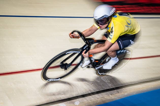 GERAERTS Lonneke: Sixdays Bremen 2026 Team 4 - VELO TRACK - GERAERTS Lonneke ( NED ) Querformat - quer - horizontal - Landscape - Event Veranstaltung: Sixdays Bremen 2026 - Category Kategorie: Cycling - Track cycling, Rad, Radsport, Bahnrad, Bahn Sixdays - Elite Women - Location Ort: Europe Germany - Bremen - ÖVB Arena - Discipline: Sprint - Distance: ... m - Date Datum: 09.01.2026 Friday Day 1 -