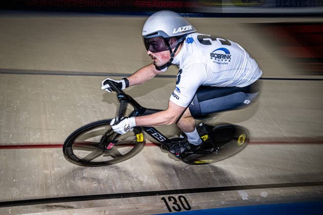 BOCK Benjamin: Sixdays Bremen 2026 Team 3 - BOBRINK - BOCK Benjamin ( GER ) Querformat - quer - horizontal - Landscape - Event Veranstaltung: Sixdays Bremen 2026 - Category Kategorie: Cycling - Track cycling, Rad, Radsport, Bahnrad, Bahn Sixdays - Elite Men - Location Ort: Europe Germany - Bremen - ÖVB Arena - Discipline: Sprint - Distance: ... m - Date Datum: 09.01.2026 Friday Day 1 -
