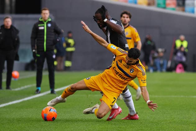 Pisa™s Mehdi Leris during the Serie A soccer match between Udinese and Pisa at the Bluenergy Stadium in Udine, north east Italy - Saturday, January 10,2026 - soccer  Copyright: xAndreaxBressanutti LaPressex
