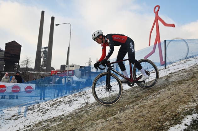 Mistrovstvi Ceske republiky v cyklokrosu, 10. ledna 2026, Dolni oblast Vitkovice, Ostrava. Vaclav Jezek (BRILON RACING TEAM MB). (CTKxPhoto JaroslavxOzana) CTKPhotoP2026011004107  CTKPhotoP2026011004107