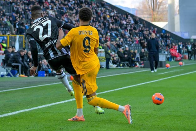 Udinese s Christian Kabasele portrait in action during Udinese Calcio vs Pisa SC, Italian soccer Serie A match in Udine, Italy, January 10 2026  Copyright: xAlessioxMarini IPAxSportx xipa-agency.netx xx IPA_69884030 IPA_Agency_IPA69884030