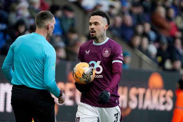 Burnley v Millwall, Burnley, UK - 10 Jan 2026 Quilindschy Hartman of Burnley during the Emirates FA Cup match between Burnley and Millwall at Turf Moor, Burnley on 10 January 2026 ( Burnley Turf Moor Burnley England Copyright: xHarryxCornish PPAUKx PPA-239583