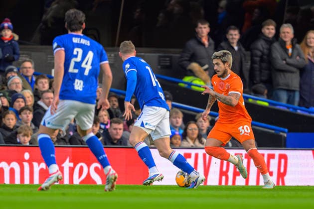 Danny Imray (30 Blackpool) during the Emirates FA Cup game between Ipswich Town vs Blackpool at Portman Road in Ipswich , England . (Photo by Keeran Marquis Sports Press Photo SPP) Copyright: xKeeranxMarquis SPPx Sportspressphoto_SPR80318