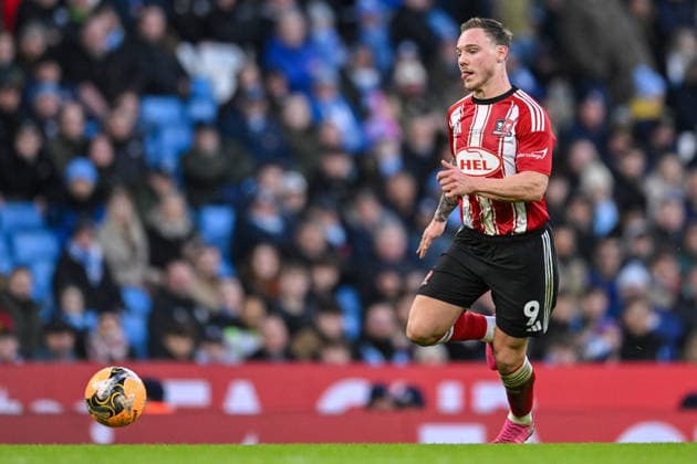 Manchester City v Exeter City Emirates FA Cup Jayden Wareham of Exeter City during the Emirates FA Cup Third Round match at the Etihad Stadium, Manchester 10 01 2026 UK Newspapers OUT Copyright: xKarlxVallantinex FIL-22782-0036