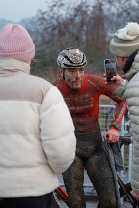 10.01.2026 Deutsche Meisterschaft Rad-Cross Bensheim Deutsche Radcross Meisterschaft 2026 U23 Platz drei für Silas Kuschla (Stevens Racing Team) Bensheim Hessen Deutschland