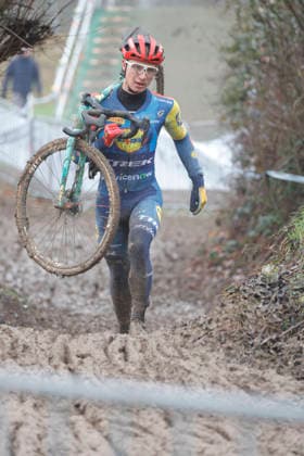 10.01.2026 Deutsche Meisterschaft Rad-Cross Bensheim Deutsche Radcross Meisterschaft 2026 U23 Louis Leidert (Lidl Trek Team) Bensheim Hessen Deutschland