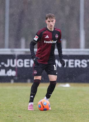 10.01.2026 - Fussball - Saison 2025 2026 - Testspiel Freundschaftsspiel Vorbereitungsspiel: 1. FC Nürnberg Nuernberg FCN ( Club ) - Grasshopper Club GC Zürich - Sportfoto Zink DaMa - xdaxmax - Marko Soldic (16, 1. FC Nürnberg FCN ) - Freisteller Einzelbild