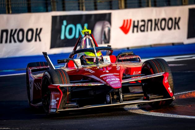 2025 FORMULA E MEXICO CITY ePRIX 01 ROWLAND Oliver (gbr), Nissan Formula E Team, Nissan e-4ORCE 05, action during the the Mexico City Paulo ePrix, 2nd round of the 2025-26 ABB FIA Formula E World Championship, WM, Weltmeisterschaft on the Autodromo Hermanos Rodriguez from January 8 to 10, 2025 in Mexico City, Mexico - Mexico CityMexico  Copyright: xPauloxMariax
